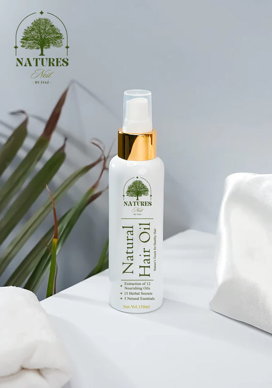 Natural Hair Oil for Growth & Nourishment – Anti-Hair Fall, Strong & Healthy Hair